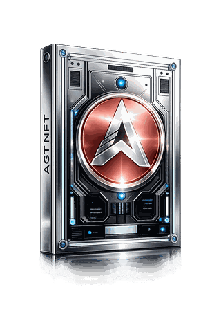 AGT NFT Level 2 — Ruby tier reward card with 2.0× multiplier